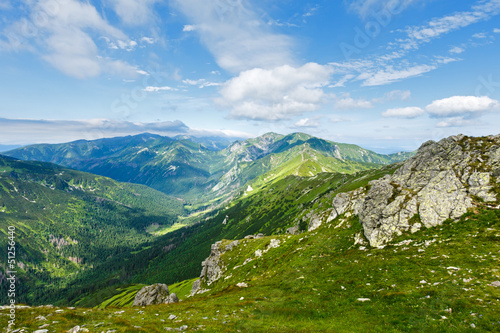 Board z aluminiowym obramowaniem Lato tatra mountain, polska