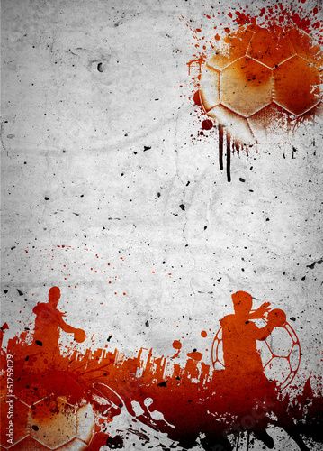 Obraz w ramie Handball background