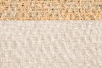 Wall Mural - Sackcloth burlap fabric texture