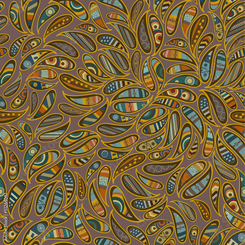 Naklejka dekoracyjna Seamless colorful pattern