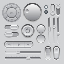 Grey Button Uiimage Grey Button For Web Free Stock Photo - Public Domain Pictures