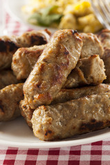 Organic Cooked Maple Breakfast Sausage