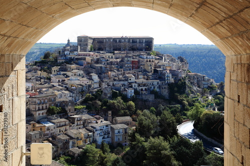 Plakat na papierze fotorealistycznym Ragusa ibla.