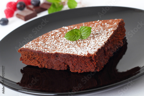 Chocolate cake - Schokoladenkuchen – Stock-Foto | Adobe Stock