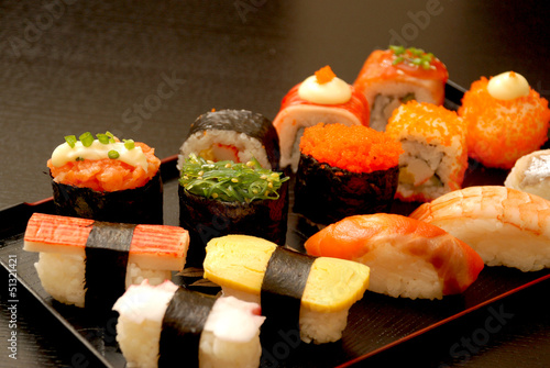 Tapeta ścienna Japońskie sushi