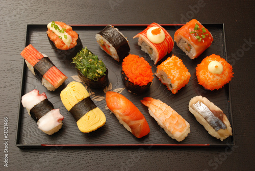 Tapeta ścienna Japońskie sushi