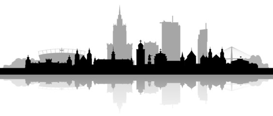 Wall Mural - Skyline Warszawa