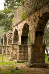 Wall Mural - Aquädukt in Phaselis bei Kemer - Türkei