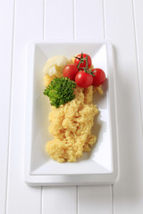 Poster - Couscous and vegetables