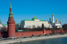 Kremlin In Moscow, Russia. Landmark