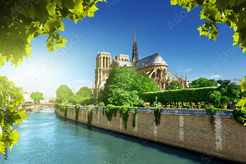 Board z aluminiowym obramowaniem Nasza pani Paris, Francja