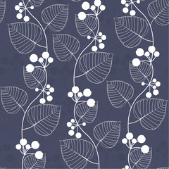 Naklejka na meble Floral seamless pattern