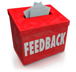 Feedback Suggestion Box Collecting Thoughts Ideas