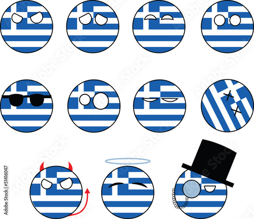 Greece Voting Yes Stock Illustration Illustration Of Businessman