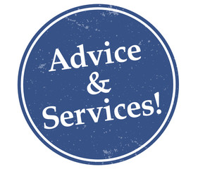 Poster - Advice & Services!