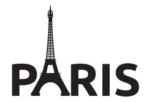 Paris - Eiffel Tower Retro Card
