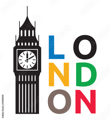 Obraz w ramie Big Ben London