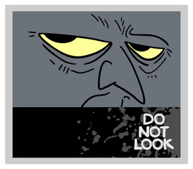 Poster - Don´t look evil