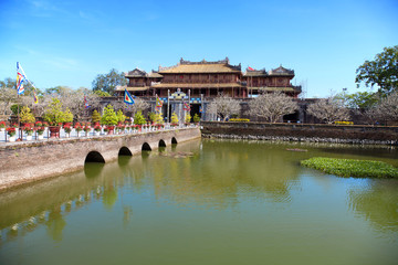 Forbidden city Hue, Vietnam