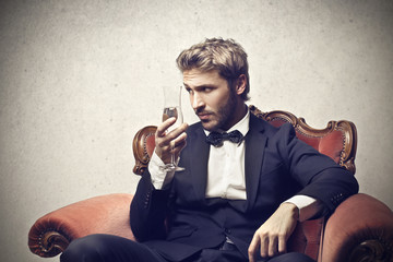 Wall Mural - attractive man