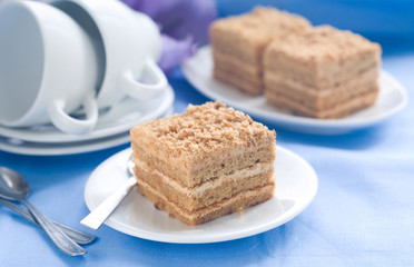 Wall Mural - honey cake