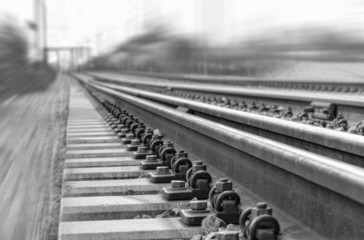 Railway - b/w