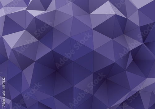 Naklejka samoprzylepna Streszczenie popsutymi trójkątny tło, styl low poly