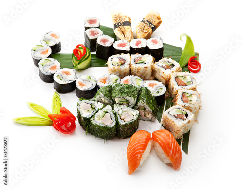 Tapeta ścienna Zestaw sushi