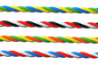 © doomu - Four Multicolored computer cables