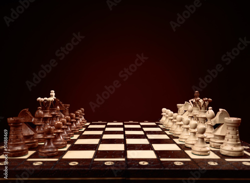 Board z aluminiowym obramowaniem Szachownica