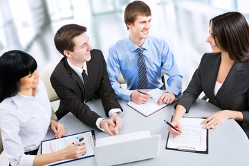 Poster - Group of happy business people