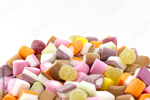 Obraz w ramie Dolly Mixture (Mixed Candies)