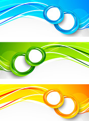 Aufkleber - Set of banners