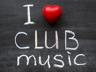 Poster - love club music