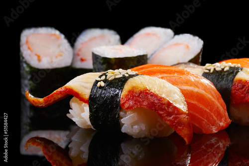 Tapeta ścienna Nigiri sushi