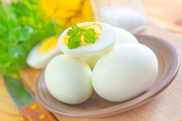 Poster - boiled eggs