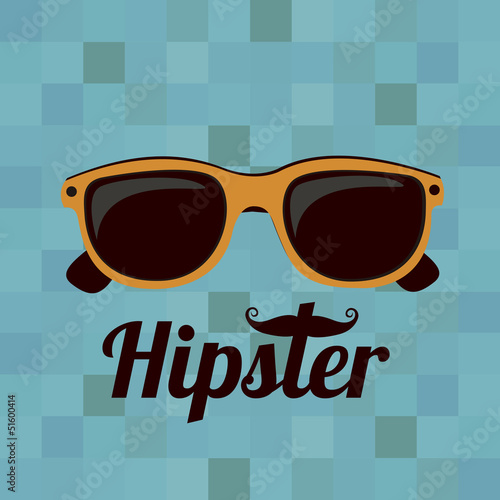 Fototapeta na wymiar hipster illustration