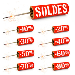 Poster - Soldes (dynamite)