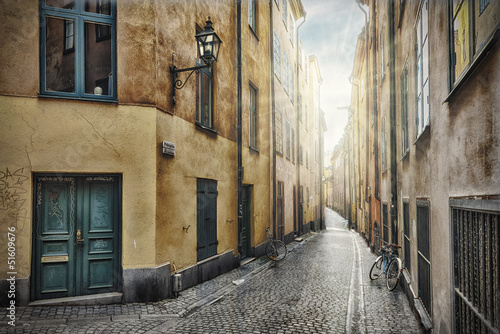 pusta-ulica-w-sztokholmie-stare-miasto