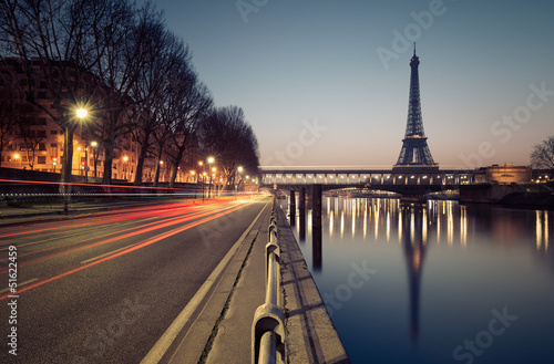 Obraz w ramie Tour Eiffel Paris France