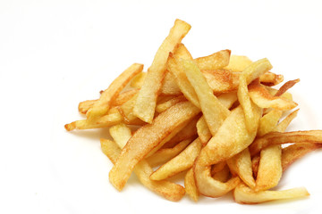 Canvas Print - fried potato slices, potato chips