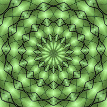 Green Black Stripe Radial Background 03