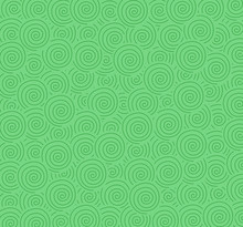Background From Green Curls