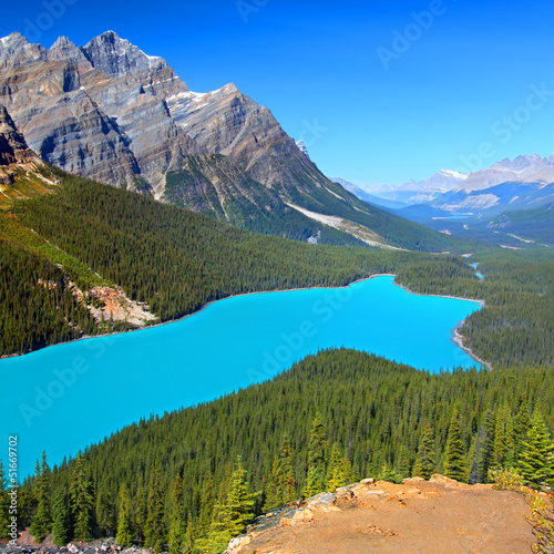 Tapeta ścienna Peyto jezioro kanada