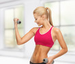 © Syda Productions - young sporty woman with light dumbbells