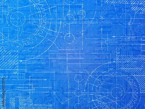 Board z aluminiowym obramowaniem Plan techniczny