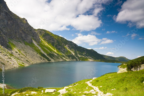 Tapeta ścienna Czarny staw gasienicowy, tatras mountain, poland