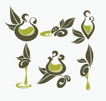Olive Plant And Oil, Signs And Symbols