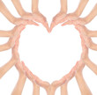 © oly5 - Hands make heart shape