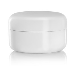 Sticker - White beauty hygiene container